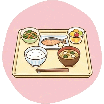 栄養価の高いものをバランスよく